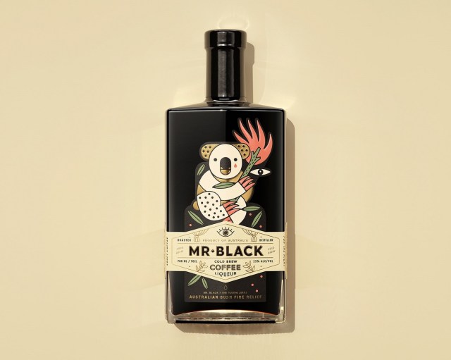 Image for the post Mr Black releases Bushfire Relief bottle