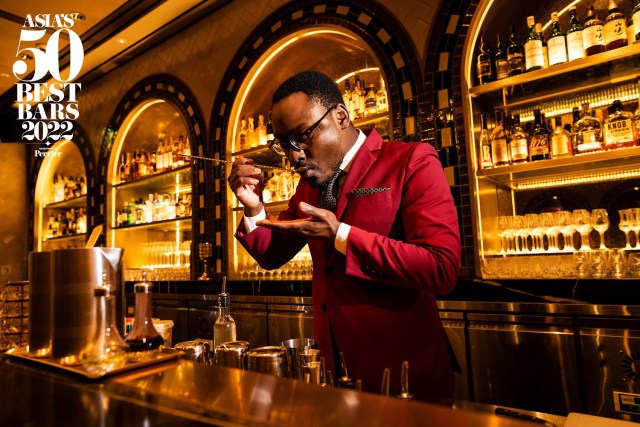 Image for the post Keith Motsi wins Altos Bartenders’ Bartender Award as part of Asia’s 50 Best Bars 2022