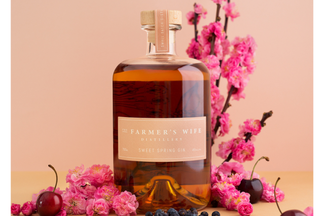 Image for the post The Farmer’s Wife Distillery heralds the coming spring with vermouth cask gin