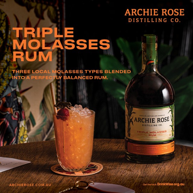 Image for the post Archie Rose Releases Triple Molasses Rum