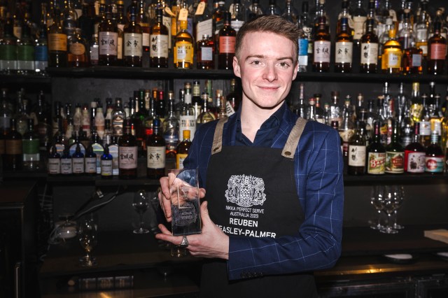 Image for the post Reuben Beasley-Palmer mixes winning whisky cocktails at 2023 Nikka Perfect Serve