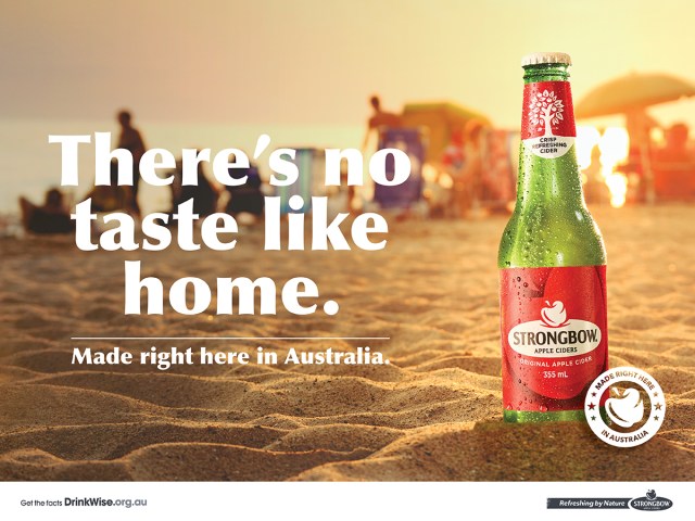 Image for the post Strongbow Original Aussie Recipe – Made Right here in Australia