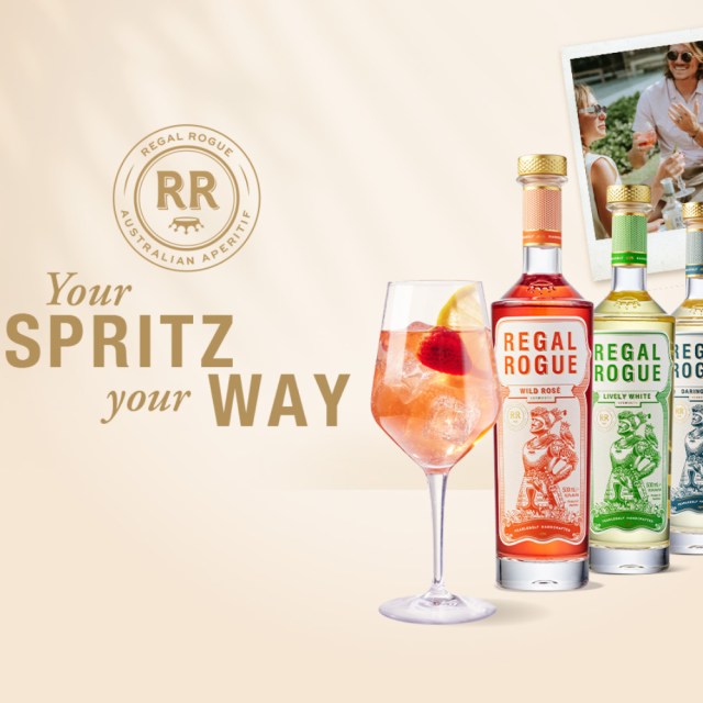 Image for the post Regal Rogue now available through Cape Byron Distillery in Australia.