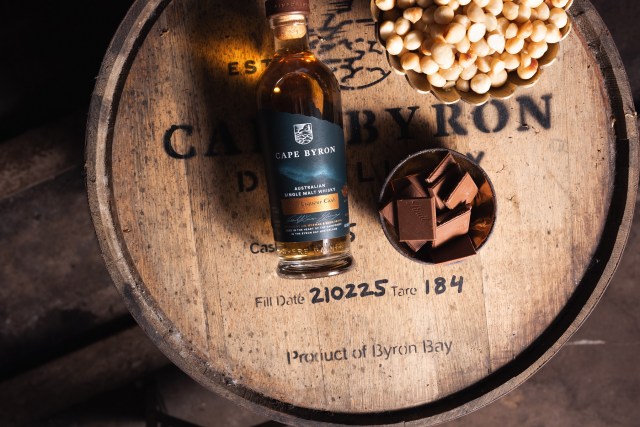 Image for the post Cape Byron Distillery goes nuts with its latest whisky